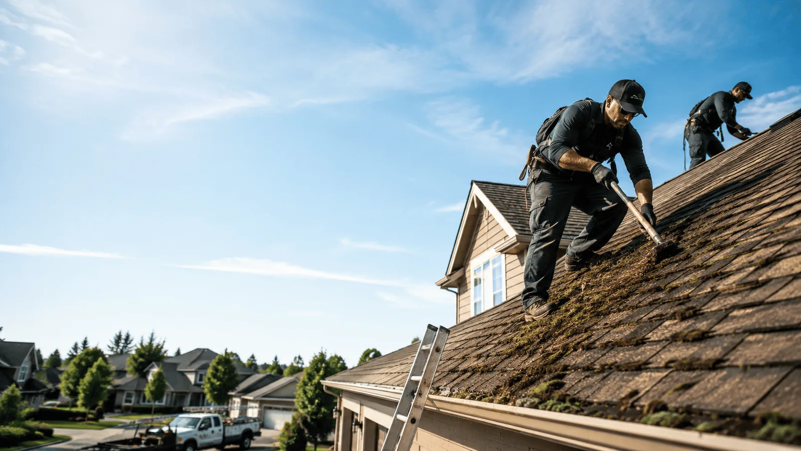 Roof Moss Removal in Albion, WA near me